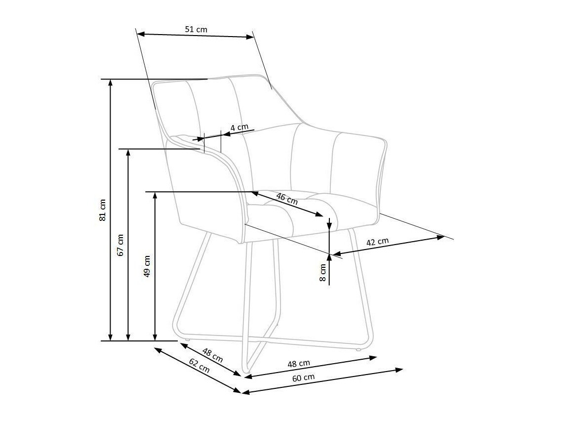 Silla Houston 834 (Beige)
