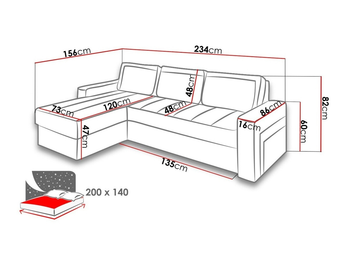 Sofá rinconero Donum