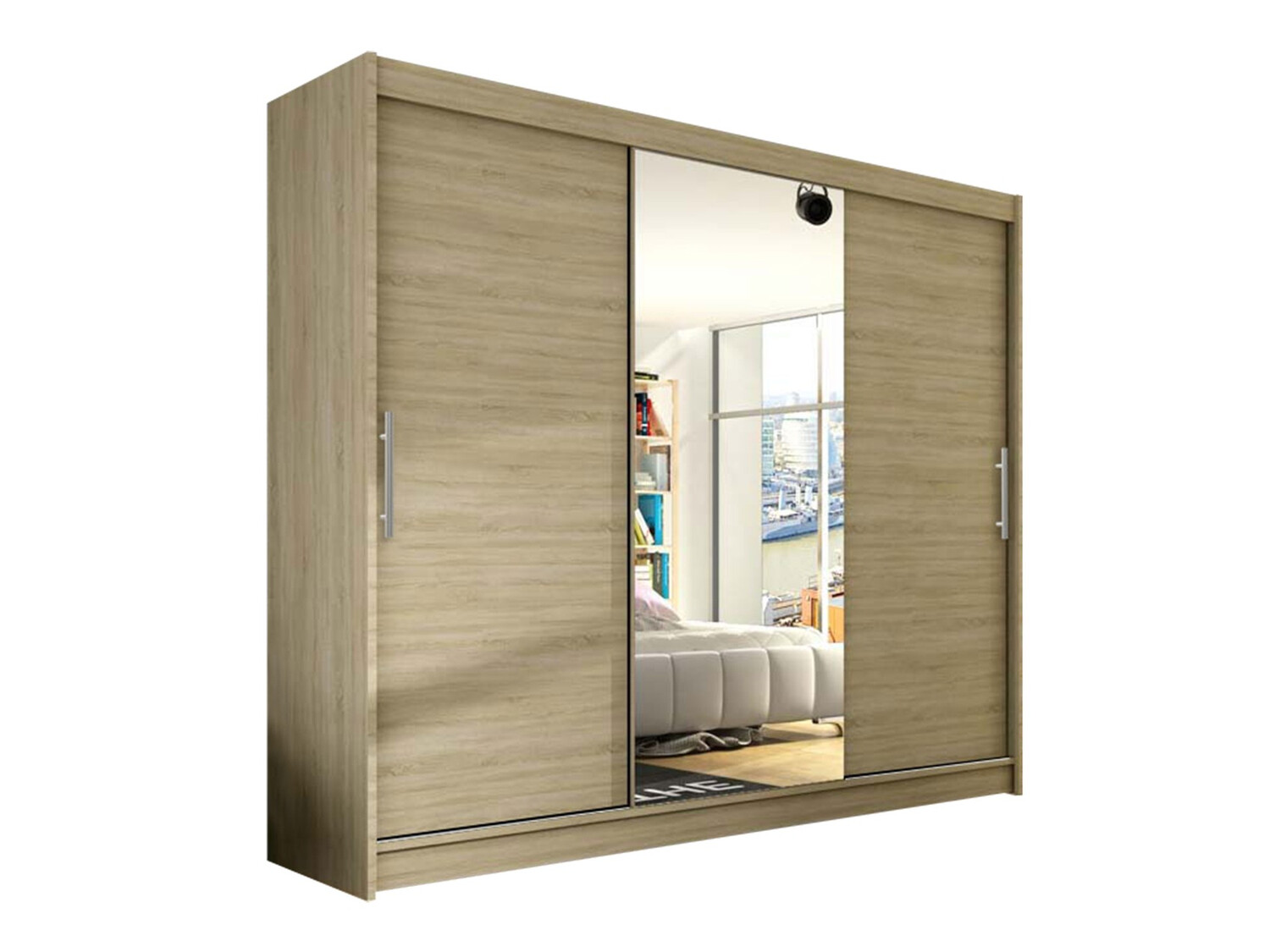 Armario Closico 122 (Roble Sonoma)