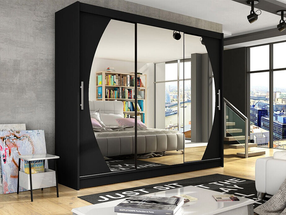 Armario Closico 130 (Negro)