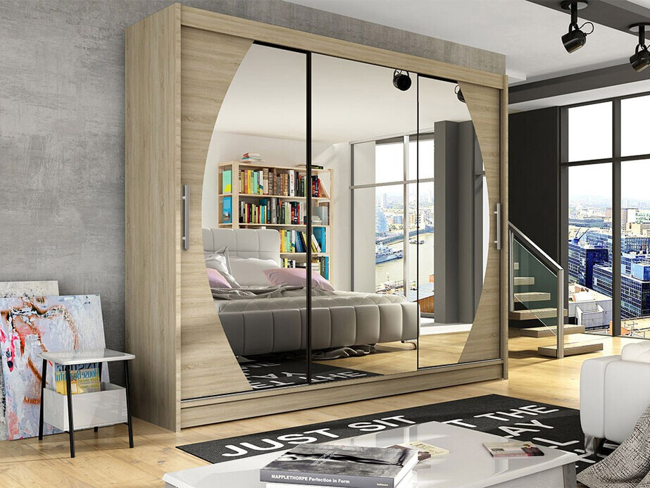 Armario Closico 130 (Roble Sonoma)