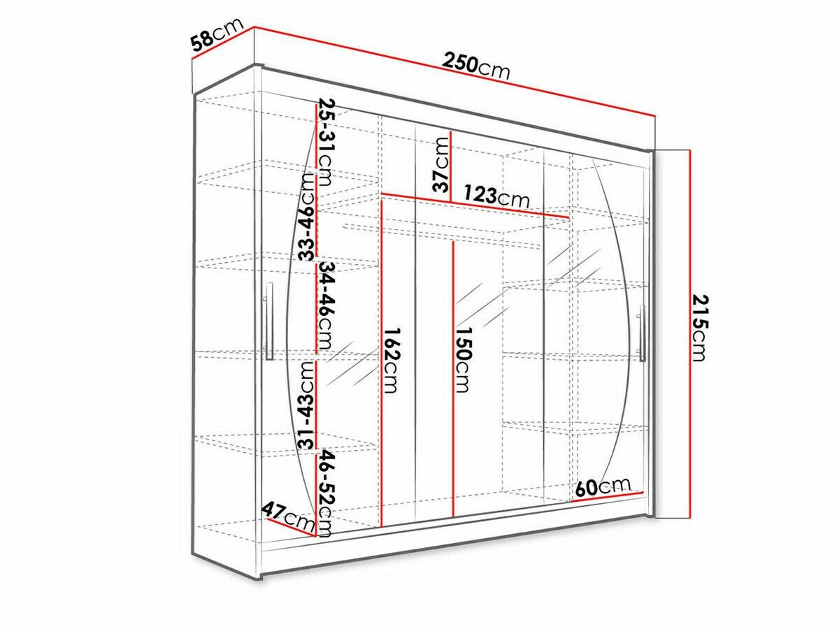 Armario Closico Ordo V (Blanco)