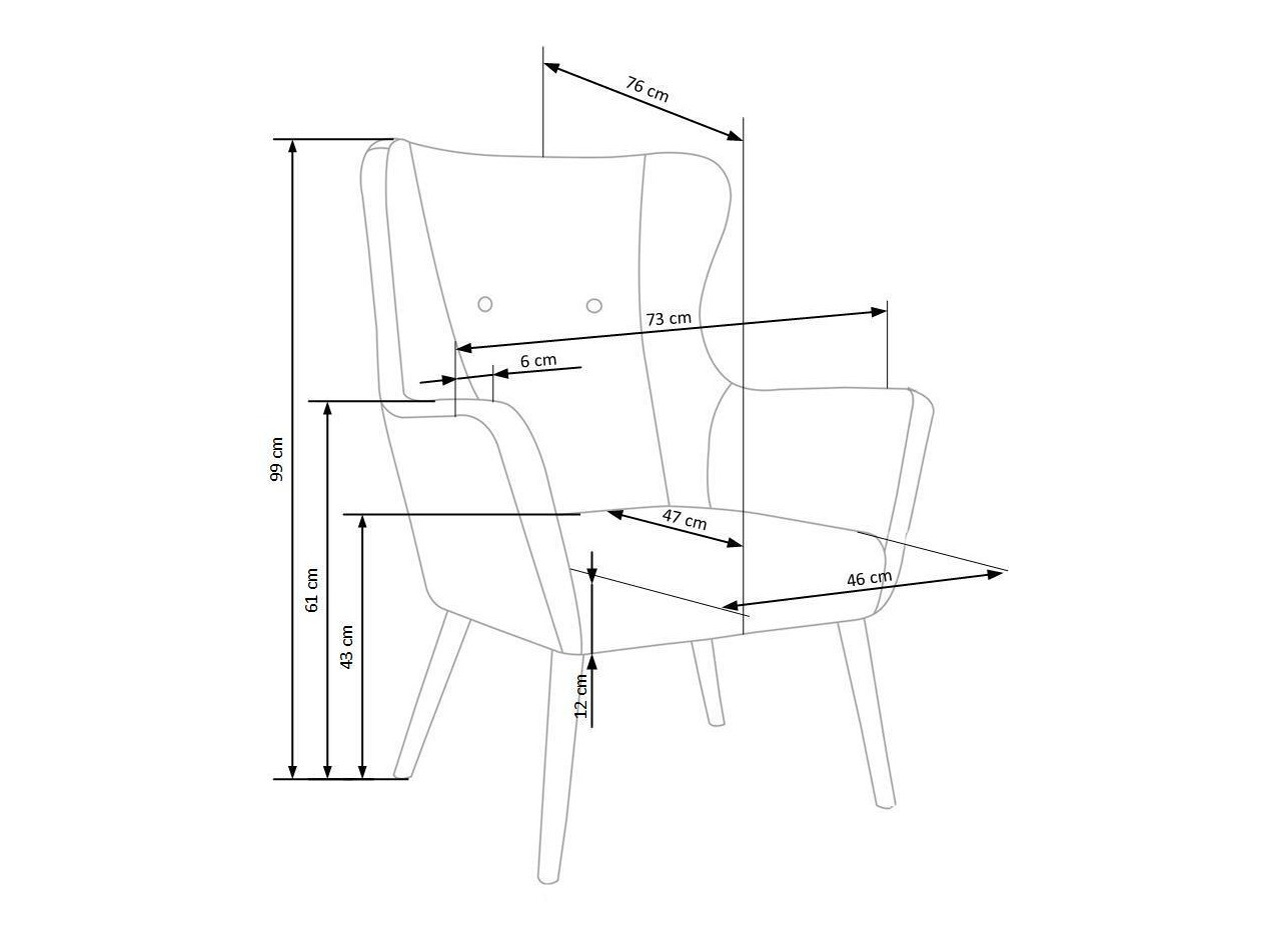 Sillón Houston 373 (Amarillo)