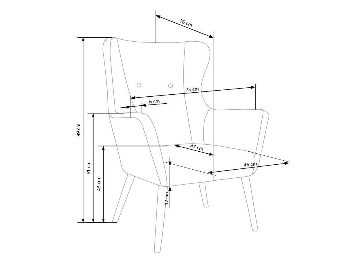 Sillón Houston 373 (Beige)
