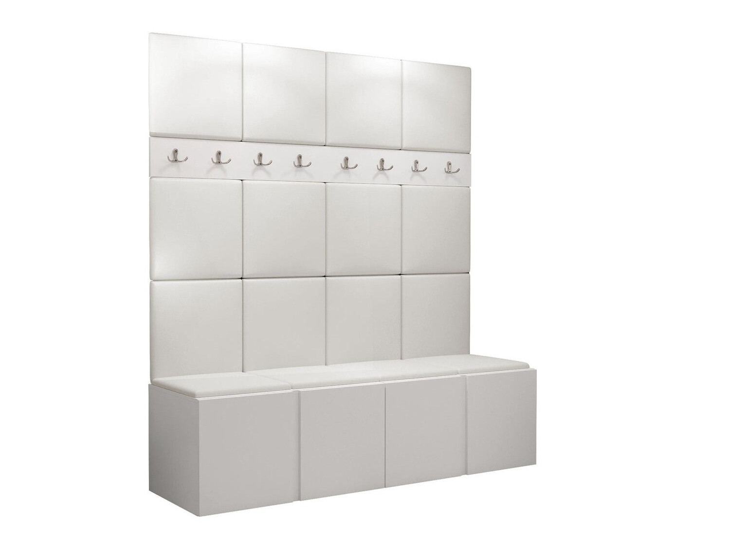 Conjunto para recibidor Pinis V (Cuero ecológico Soft 017)