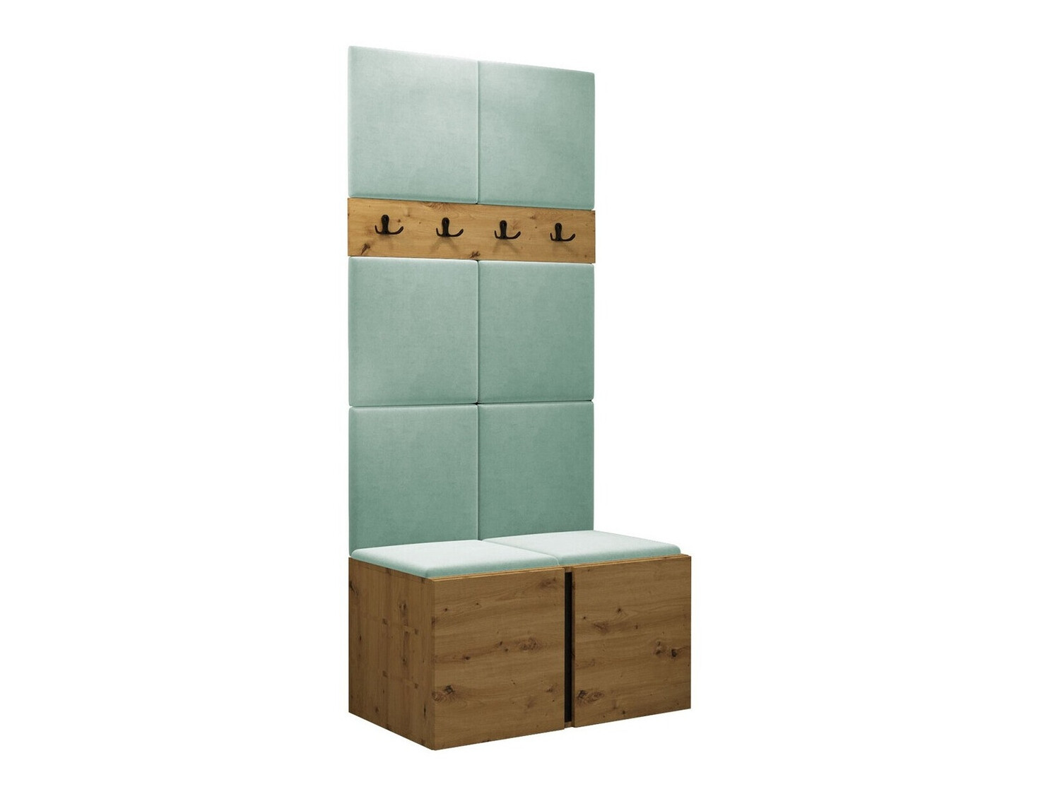 Conjunto para recibidor Hartford 267 (Roble Artisan)