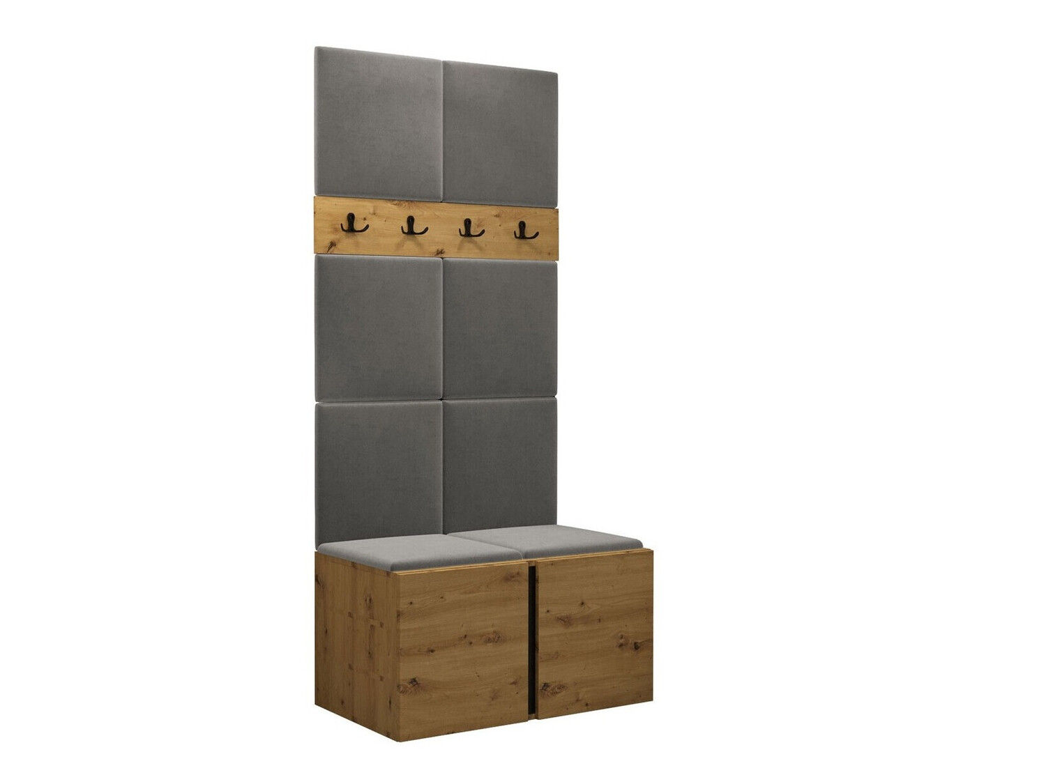 Conjunto para recibidor Hartford 267 (Roble Artisan)