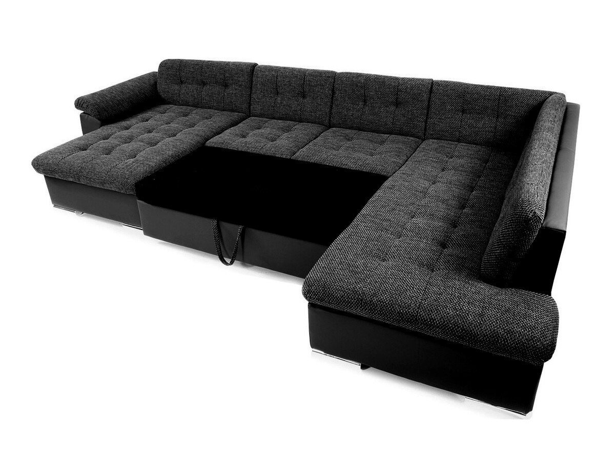 Sofá rinconero Comfivo Gemma V (Magic Velvet 2225-151 + Venus Velvet 2941)