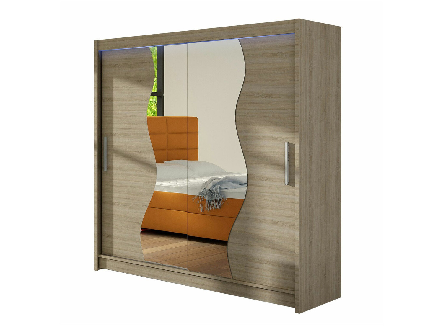 Armario Closico 126 (Roble Sonoma)