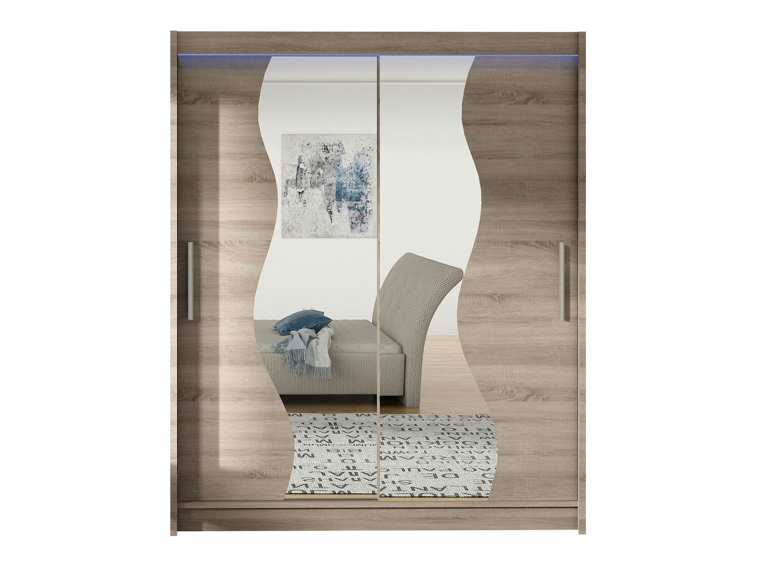 Armario Closico 134 (Trufa roble)