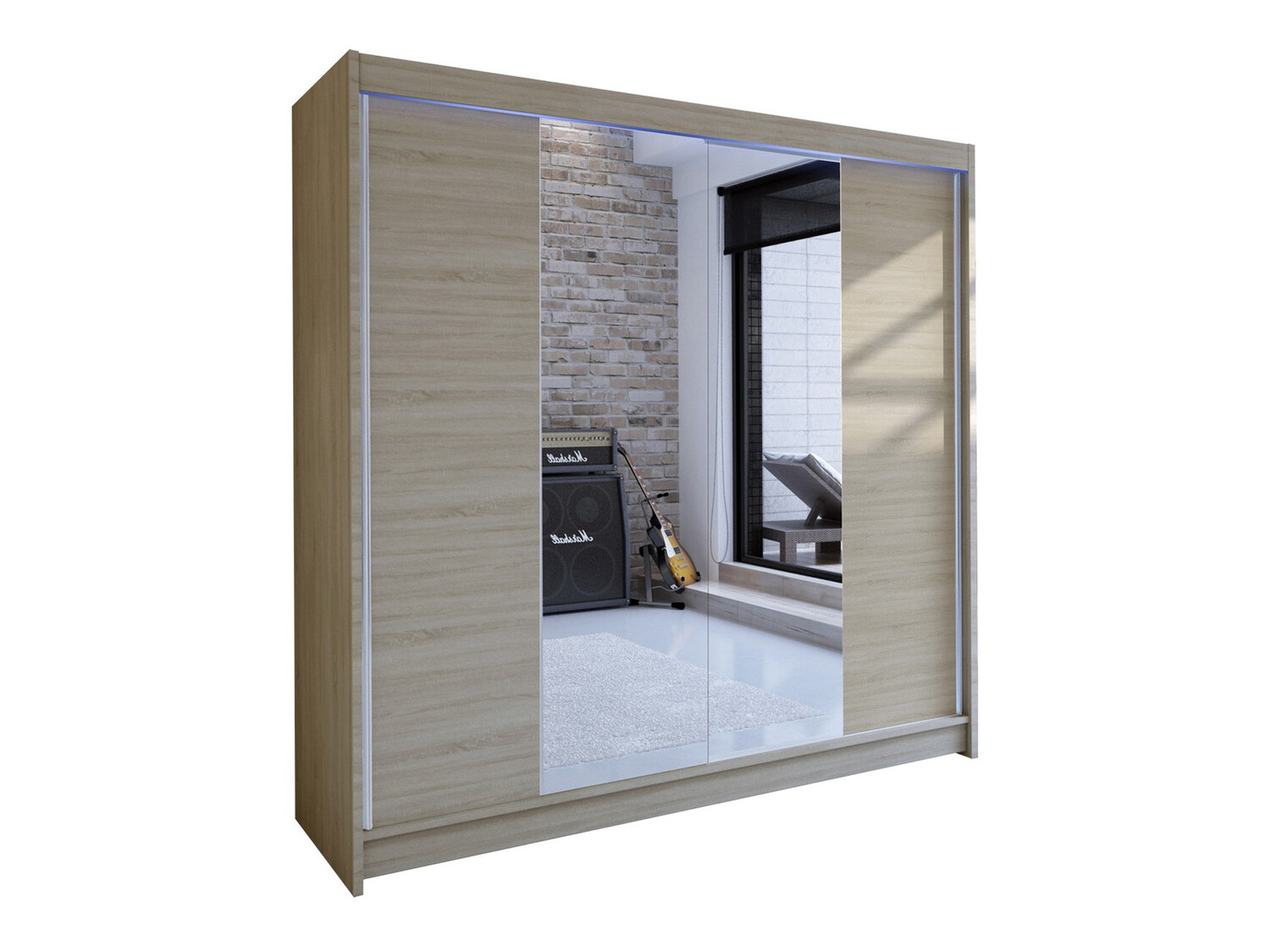 Armario Closico Cavaris II (Roble Sonoma)