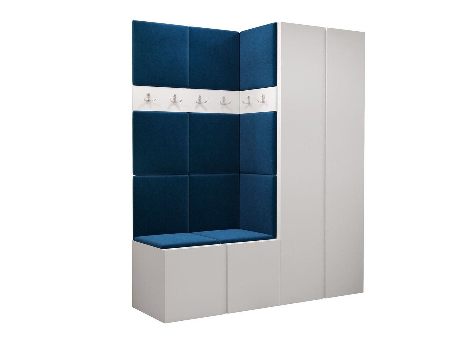 Conjunto para recibidor Pinis III (Blanco)