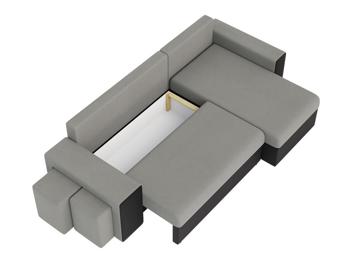 Sofá rinconero Memphis 124 (Mikrofaza 36 + Mikrofaza 14)