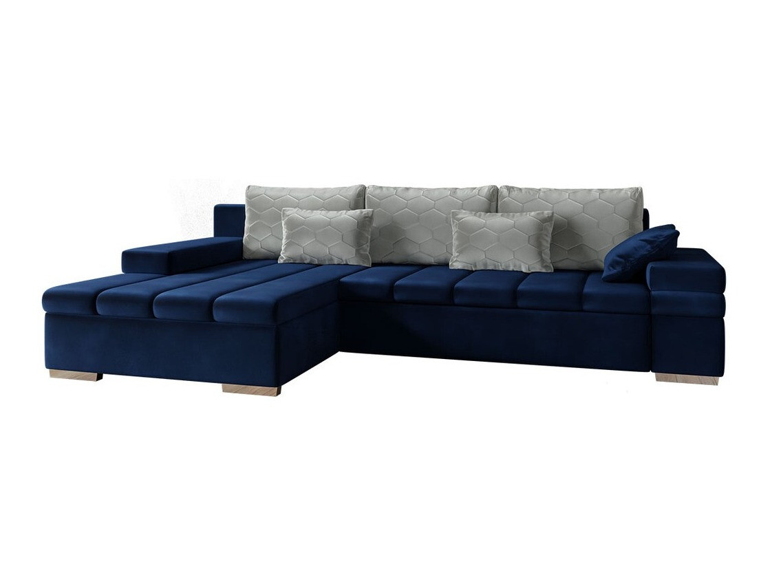 Sofá rinconero Comfivo 169 (Magic Velvet 2216 + Magic Velvet 2216 + Magic Velvet 2240 Pik)