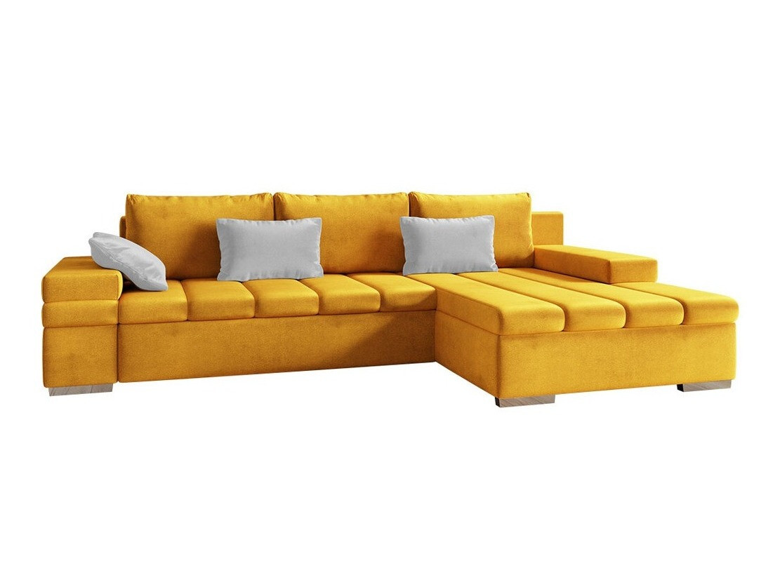 Sofá rinconero Comfivo 169 (Venus Velvet 2916 + Venus Velvet 2916 + Venus Velvet 2921)