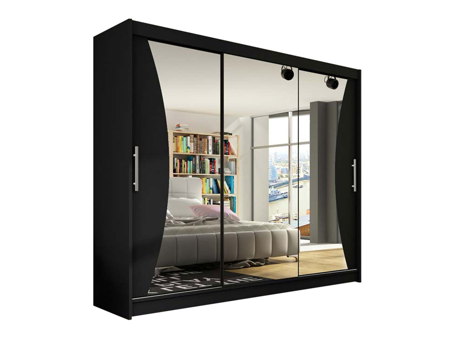 Armario Closico 120 (Negro)