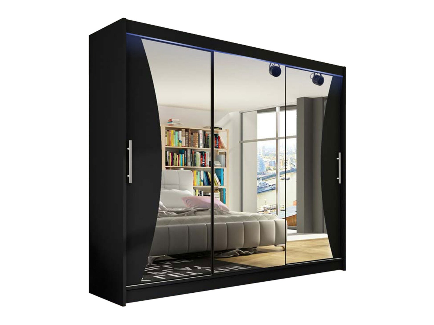 Armario Closico 120 (Negro)