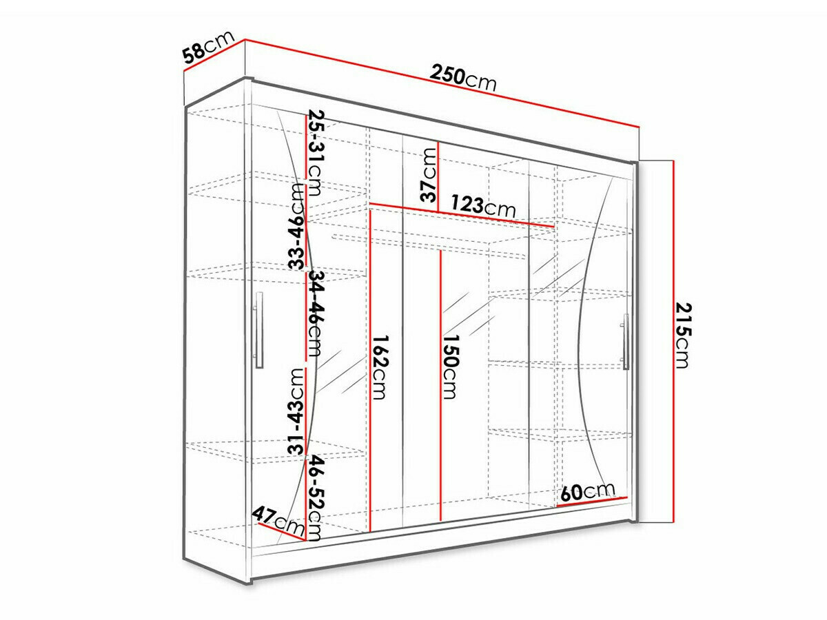 Armario Closico Ordo IV (Negro)