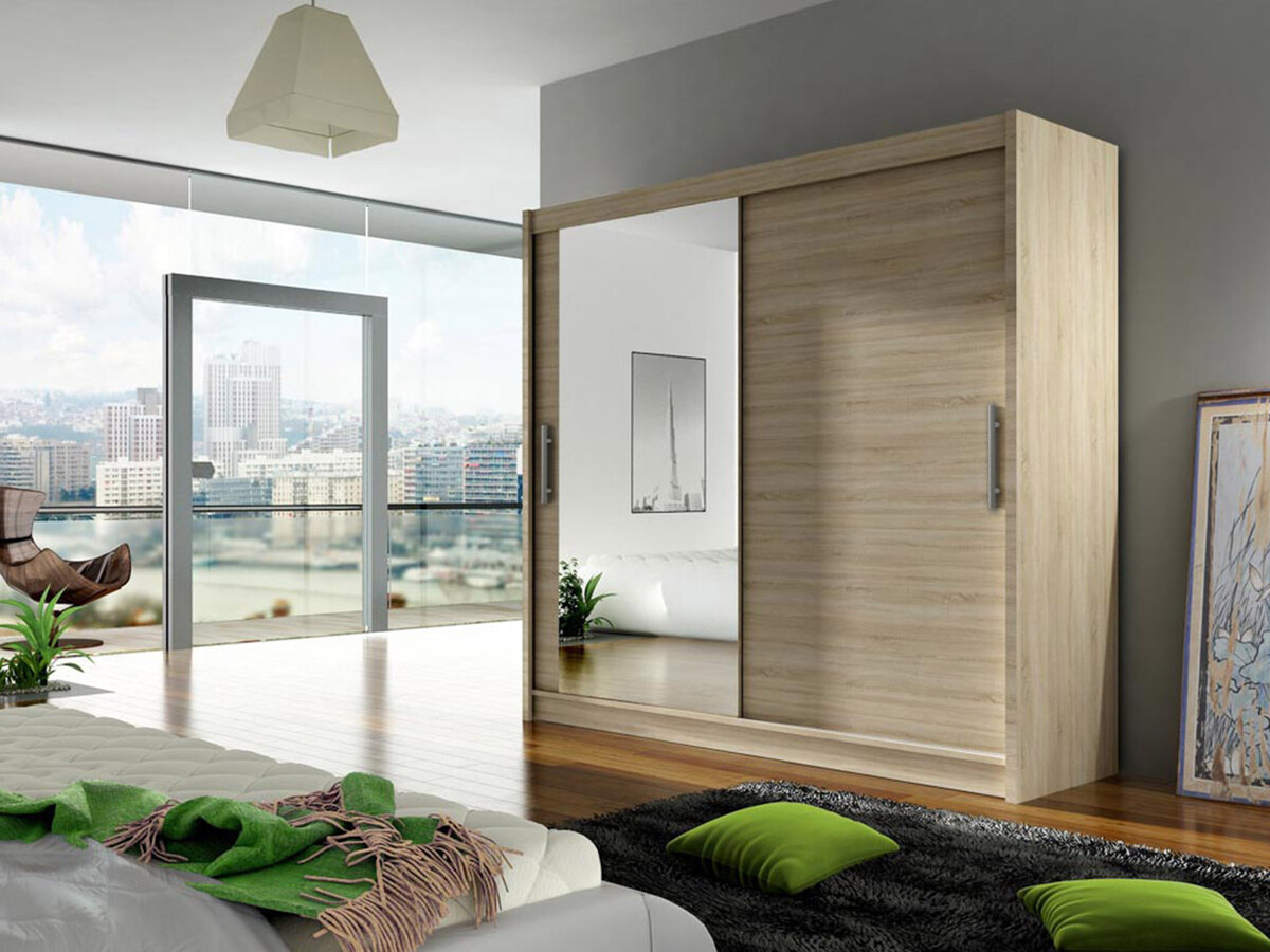 Armario Closico Pallor VI (Roble Sonoma)