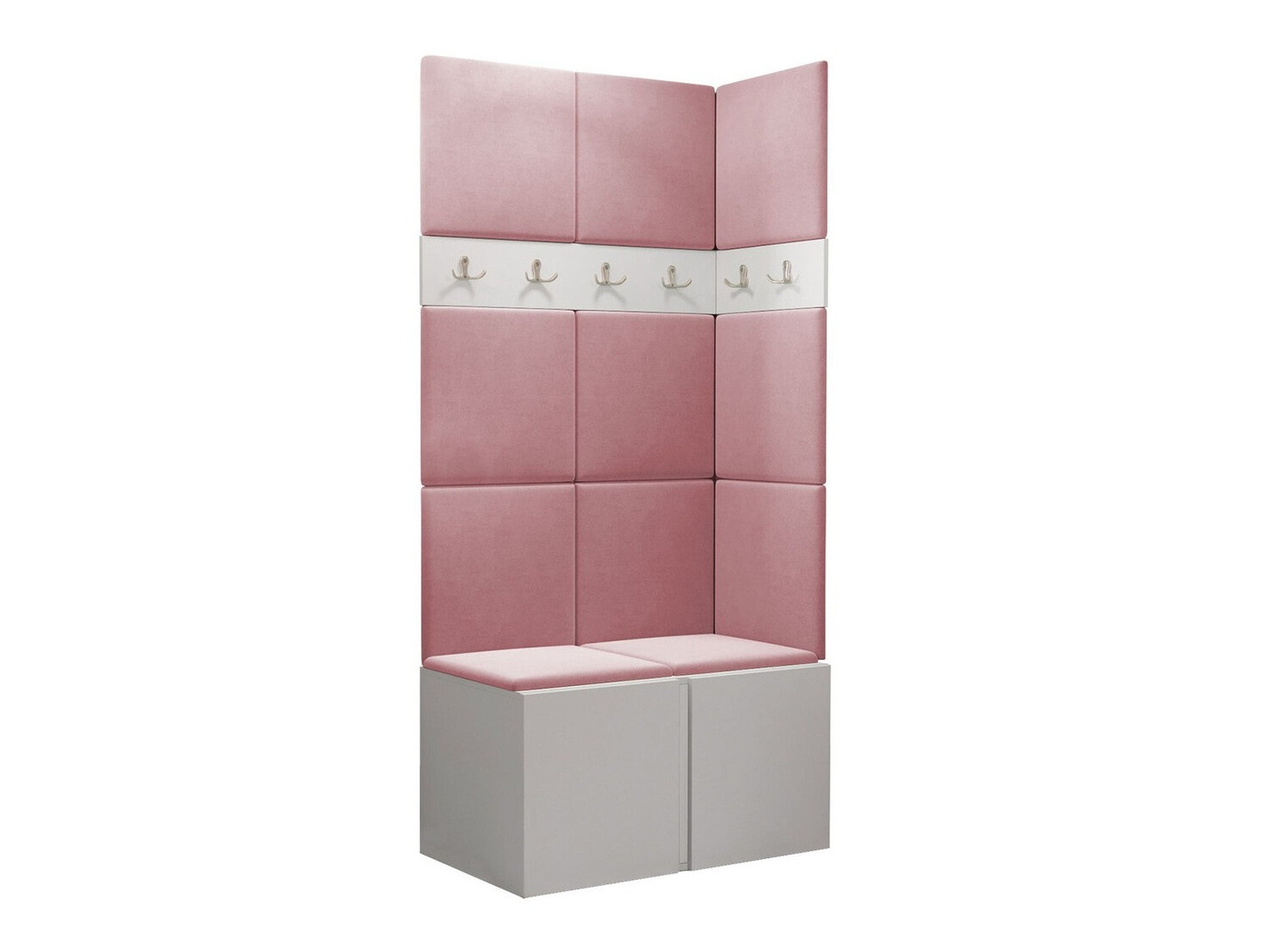 Conjunto para recibidor Hartford 264 (Blanco)