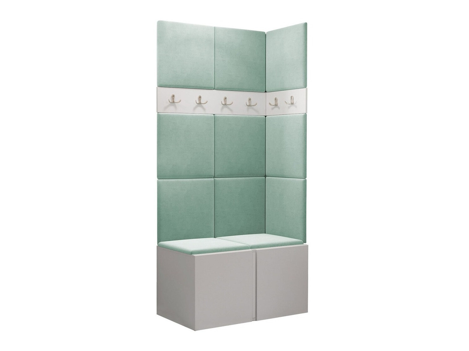 Conjunto para recibidor Hartford 264 (Blanco)