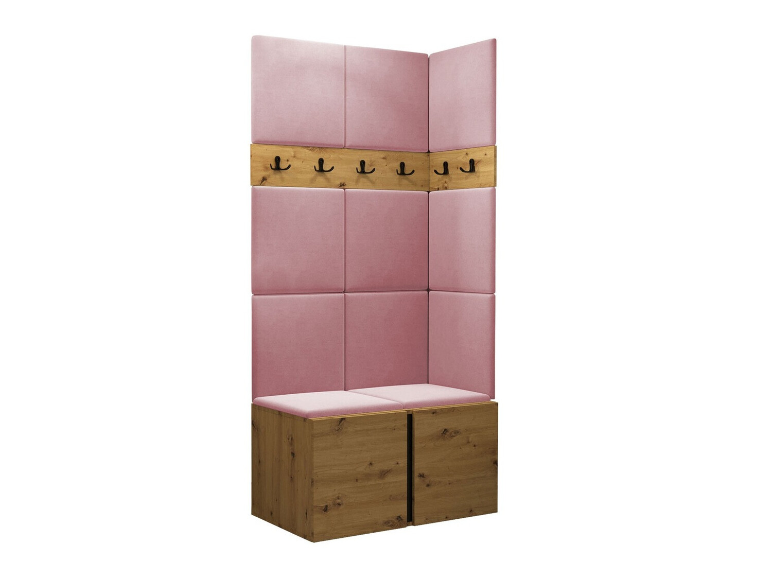 Conjunto para recibidor Hartford 264 (Roble Artisan)