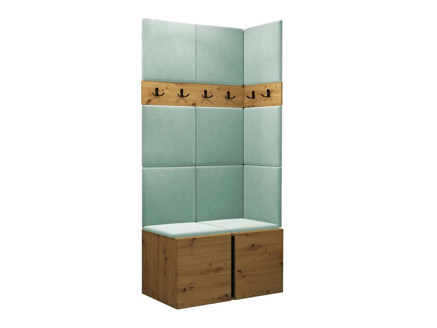 Conjunto para recibidor Hartford 264 (Roble Artisan)