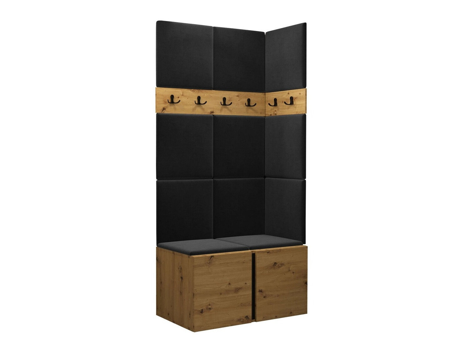 Conjunto para recibidor Hartford 264 (Roble Artisan)