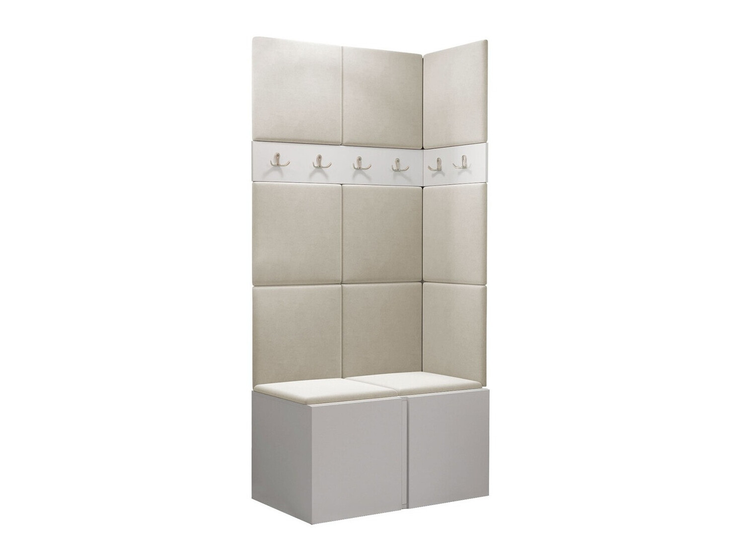 Conjunto para recibidor Pinis I (Blanco)