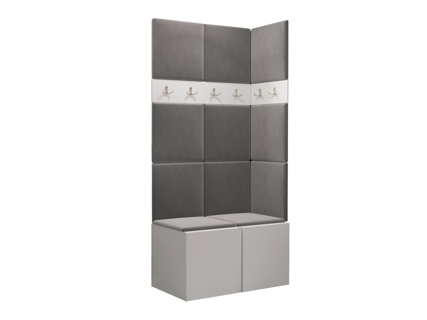 Conjunto para recibidor Pinis I (Blanco)