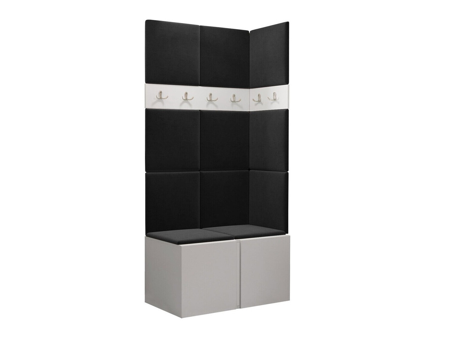 Conjunto para recibidor Pinis I (Blanco)