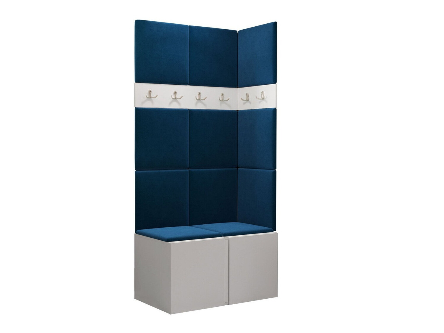 Conjunto para recibidor Pinis I (Blanco)