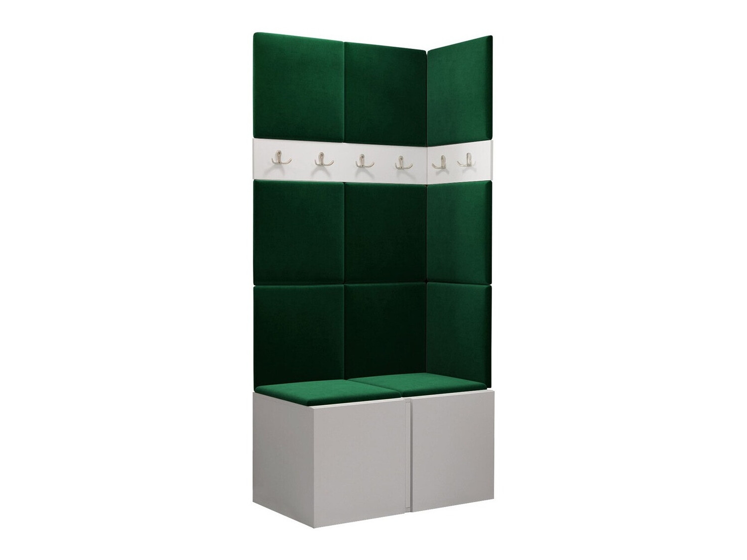 Conjunto para recibidor Pinis I (Blanco)