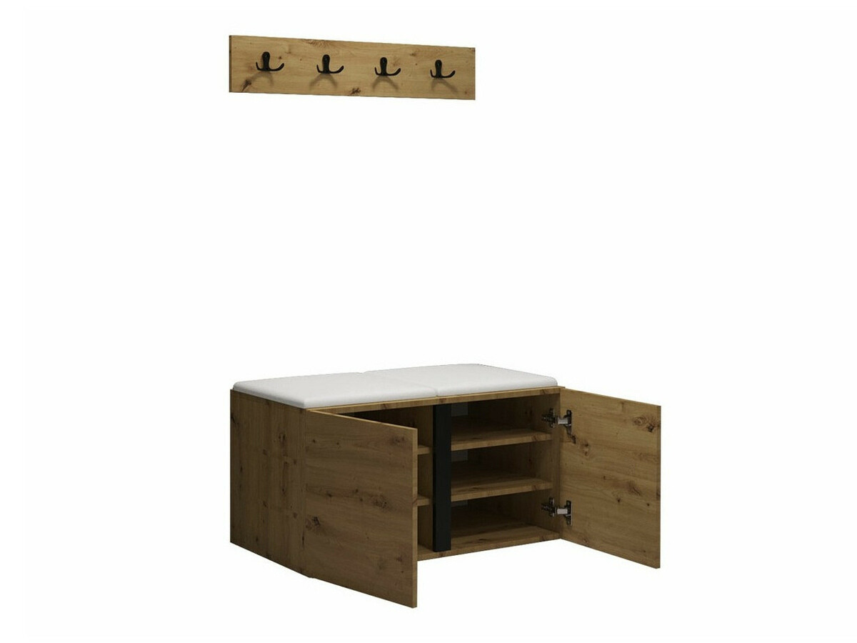 Conjunto para recibidor Hartford 275 (Cuero ecológico Soft 011)