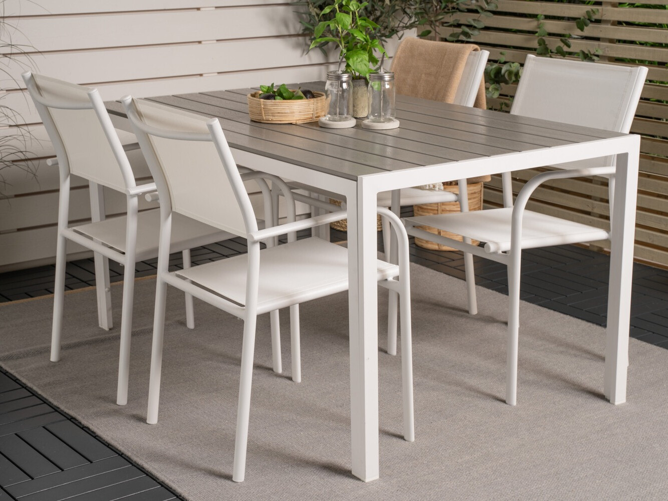 Conjunto de mesa y sillas Dallas 2206