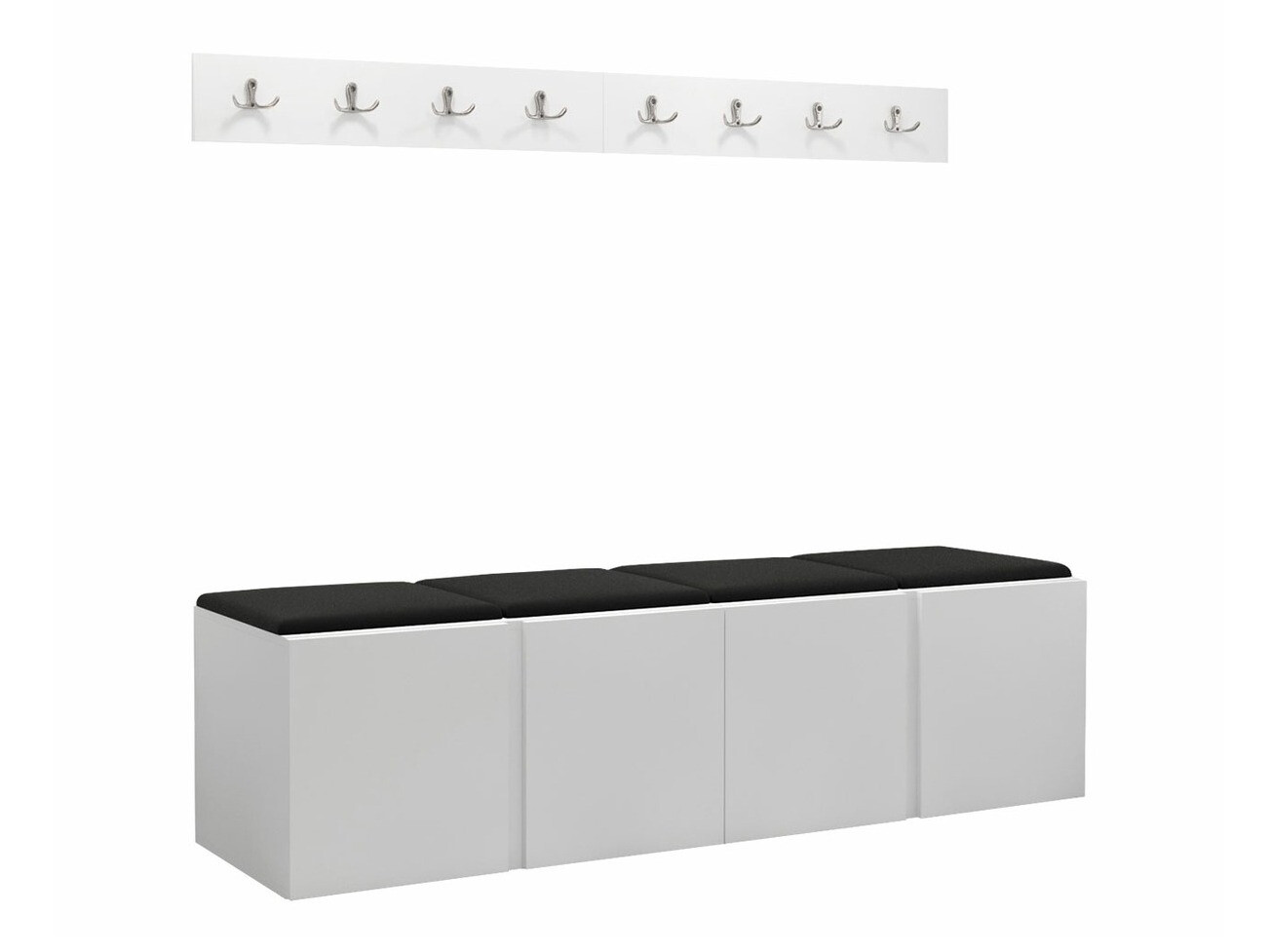 Conjunto para recibidor Pinis VII (Cuero ecológico Soft 011)