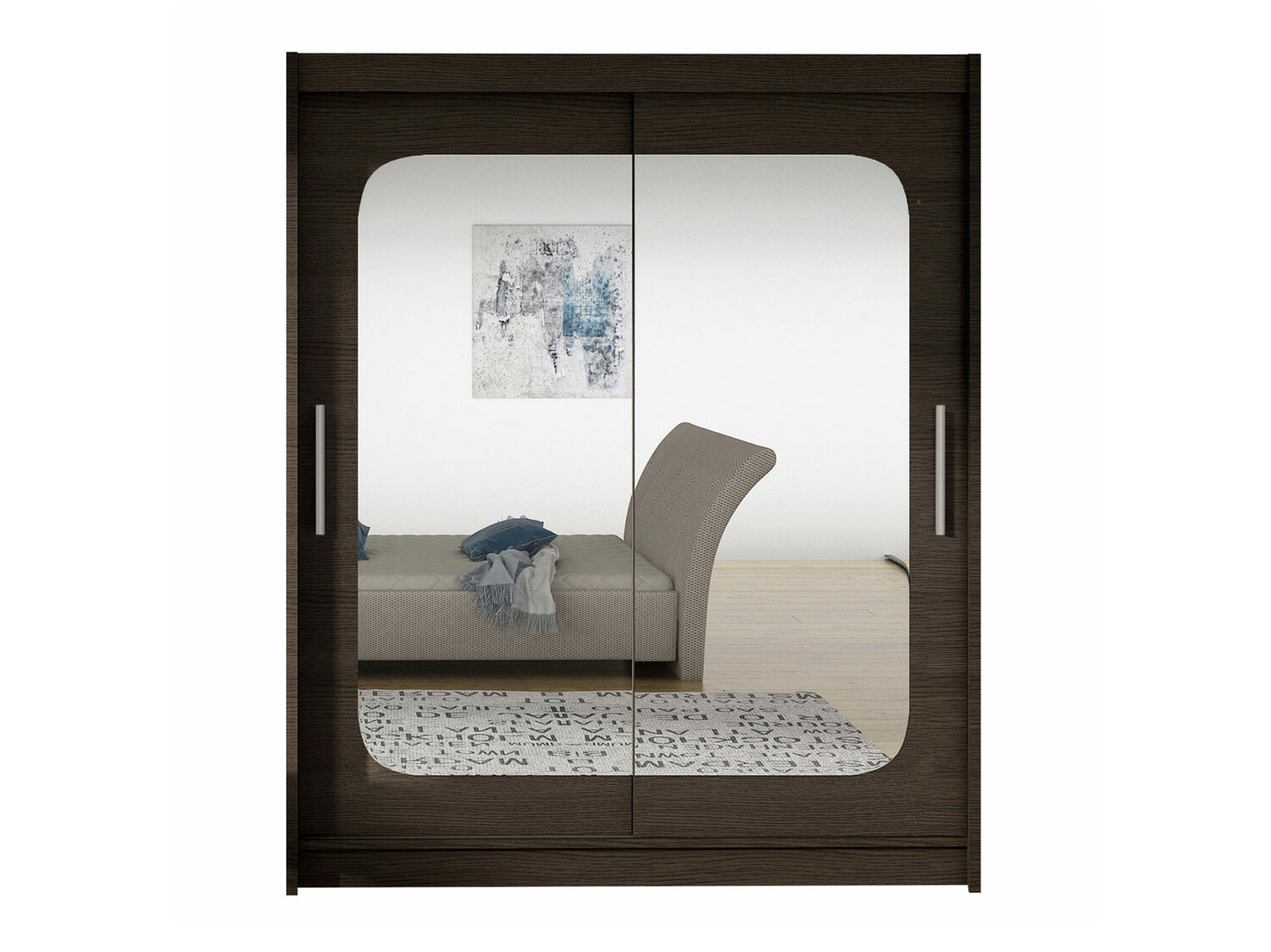 Armario Closico 135 (Roble oscuro)