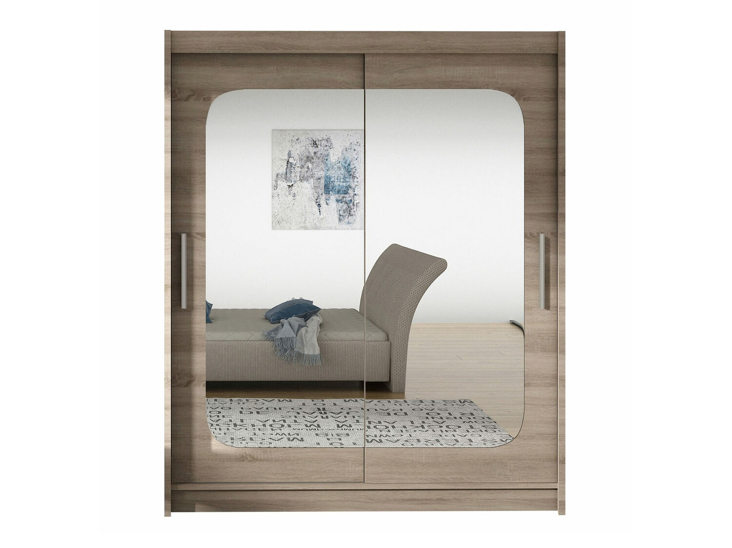 Armario Closico 135 (Trufa roble)