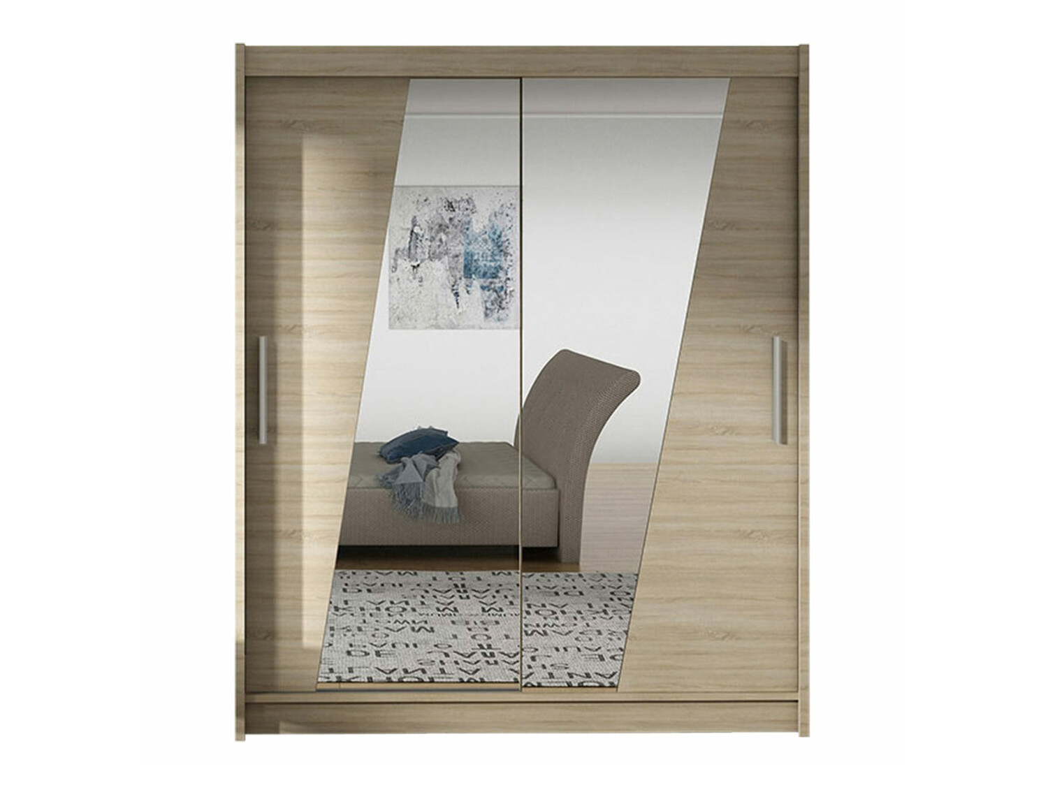 Armario Closico 155 (Roble Sonoma)