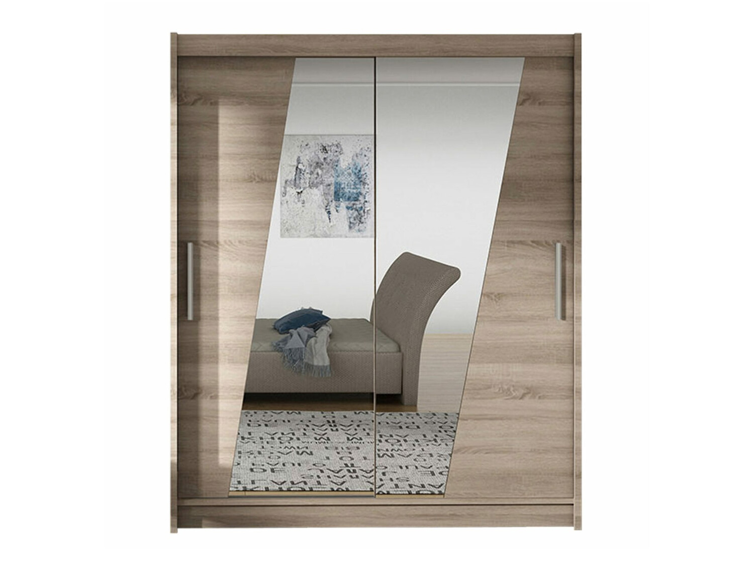 Armario Closico 155 (Trufa roble)