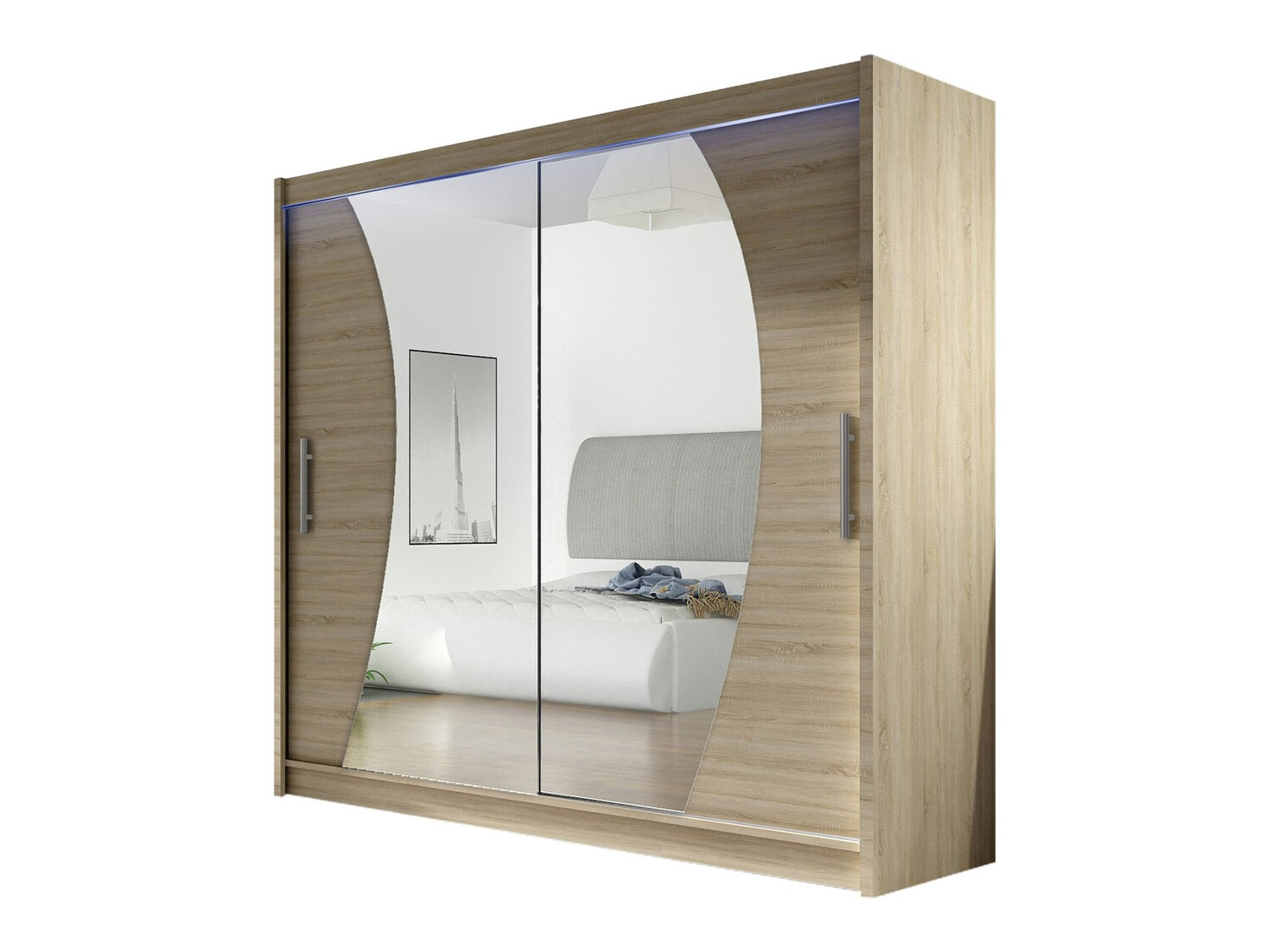 Armario Closico Pallor IX (Roble Sonoma)