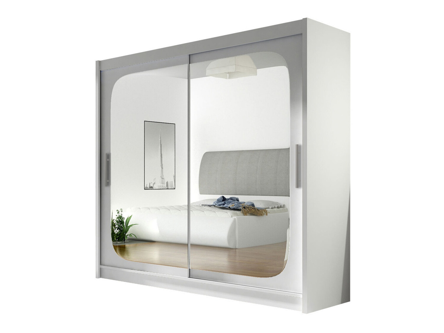 Armario Closico Pallor VIII (Blanco)