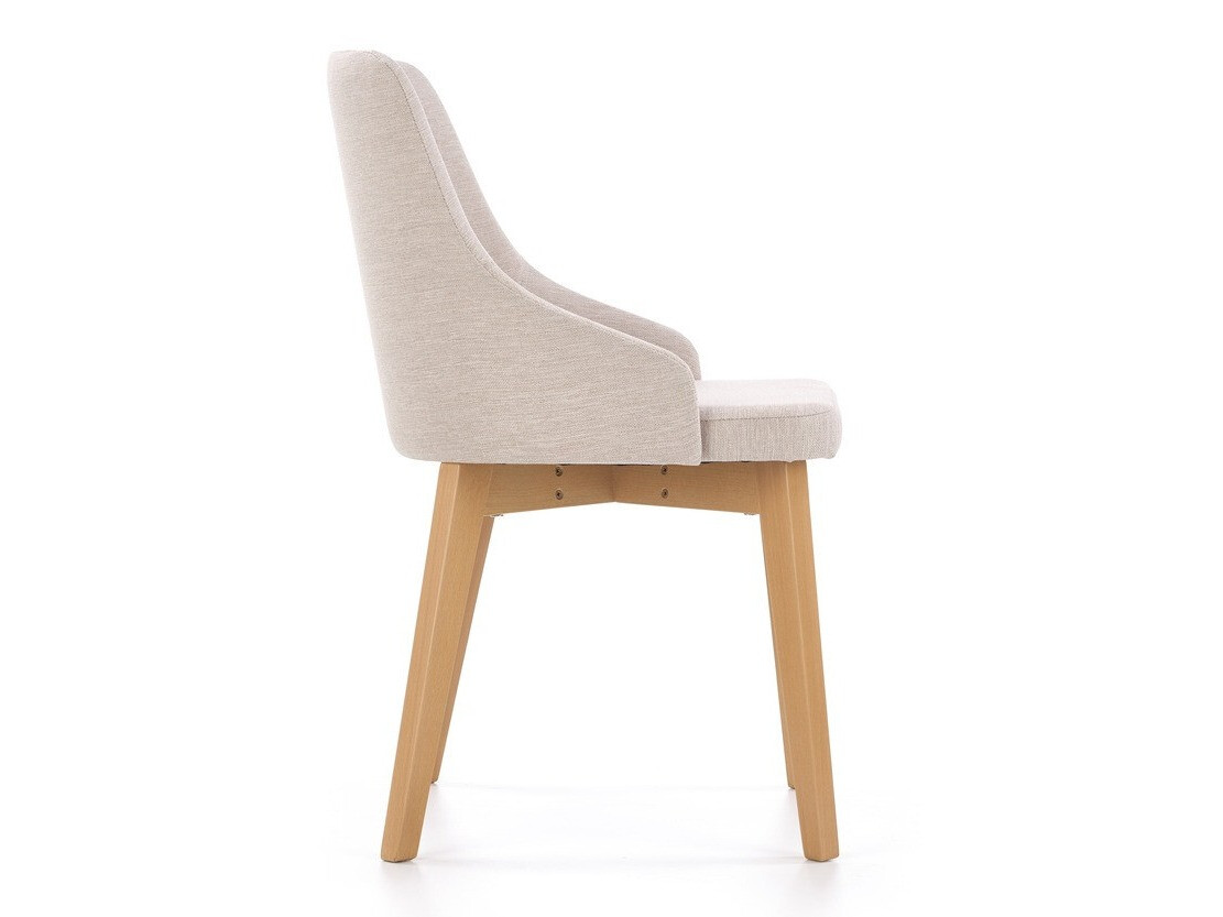Silla Houston 577 (Crema + Roble)