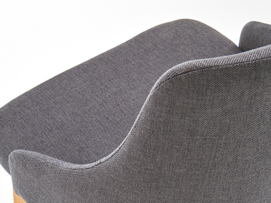 Silla Houston 577 (Gris oscuro + Roble)