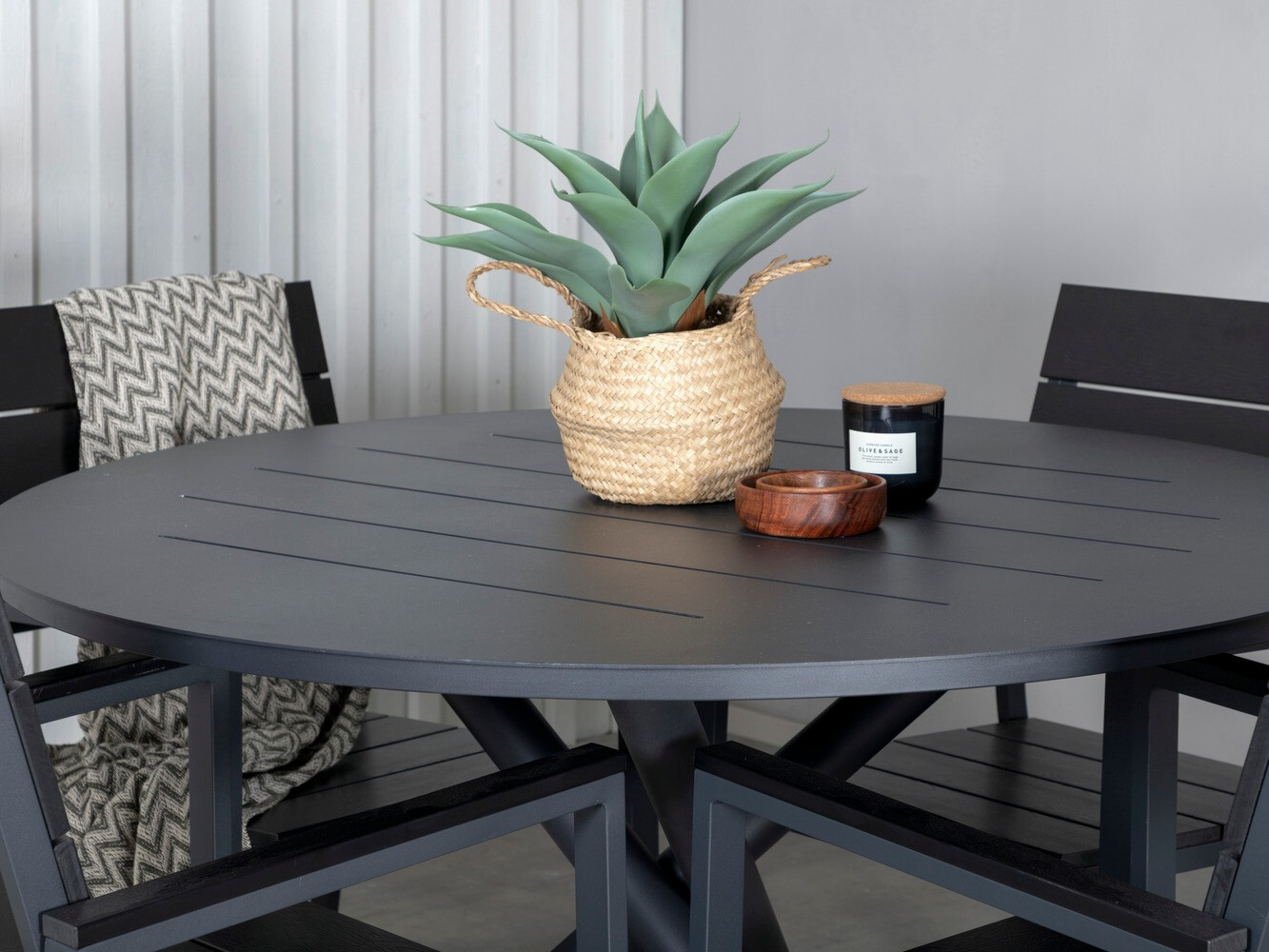 Conjunto de mesa y sillas Dallas 488