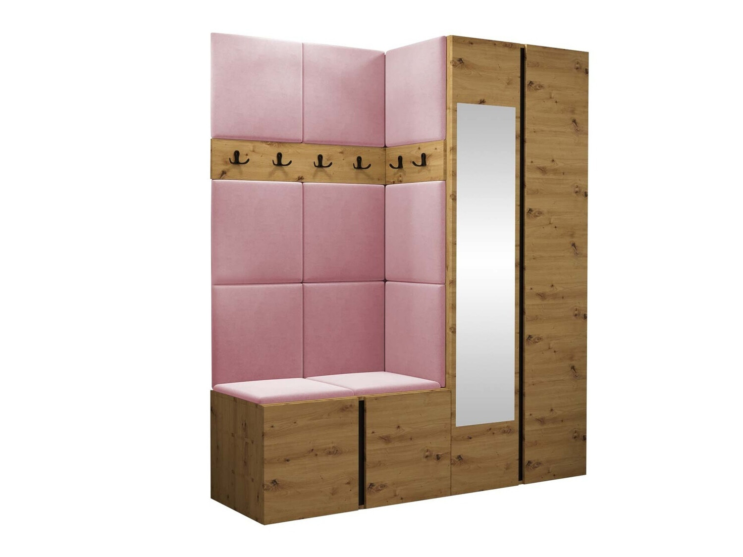 Conjunto para recibidor Hartford 278 (Manila 09)