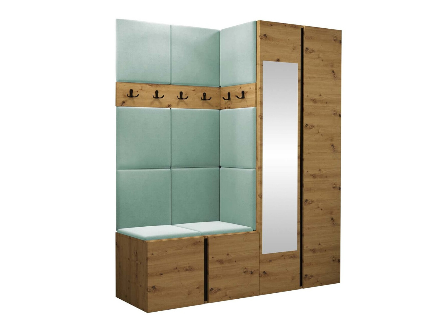 Conjunto para recibidor Pinis X (Manila 11)