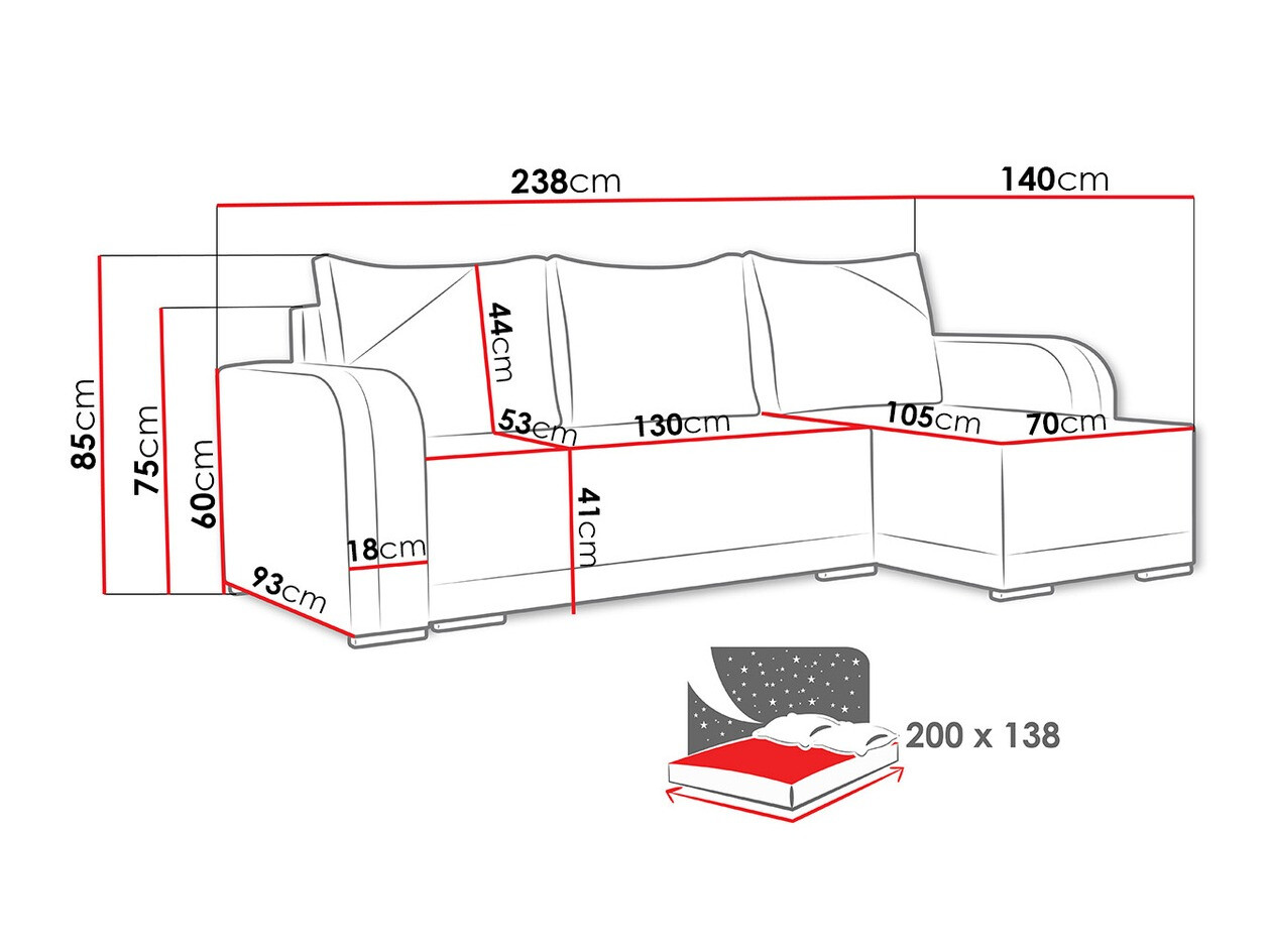Sofá rinconero Boulder 102 (Twist 3 + Twist 7)