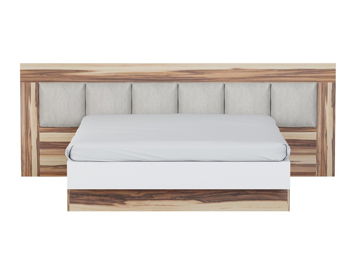 Cama Omaha C105 (Blanco + Baltimore Nuez)