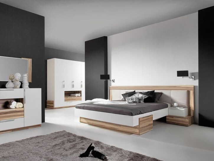 Cama Omaha C105 (Blanco + Baltimore Nuez)